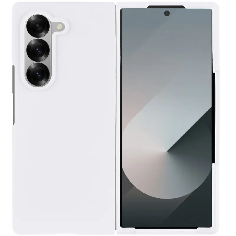 Чехол Foldables Silicone Cover Lakshmi (AAA) для Samsung Galaxy Z Fold6, Белый / White 1, Силикон, купить оптом с доставкой
