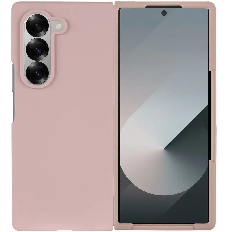 Чехол Foldables Silicone Cover Lakshmi (AAA) для Samsung Galaxy Z Fold6, Розовый / Pink Sand 1, Силикон, купить оптом с доставкой