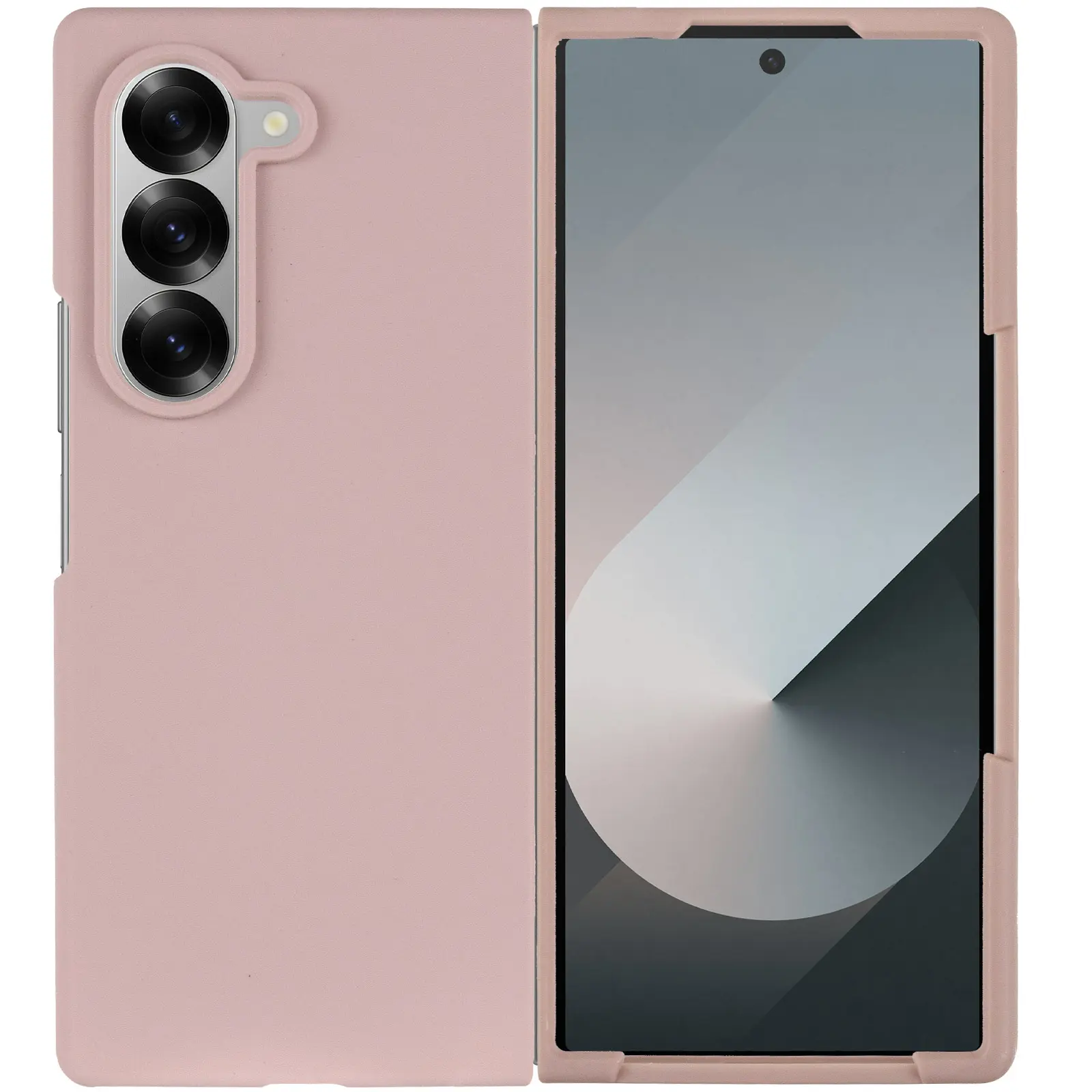 Чехол Foldables Silicone Cover Lakshmi (AAA) для Samsung Galaxy Z Fold6, Розовый / Pink Sand 1, Силикон, купить оптом с доставкой