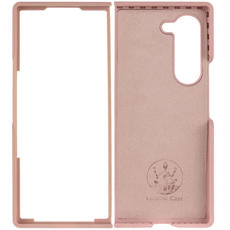 Чехол Foldables Silicone Cover Lakshmi (AAA) для Samsung Galaxy Z Fold6, Розовый / Pink Sand 2, Силикон, купить оптом с доставкой