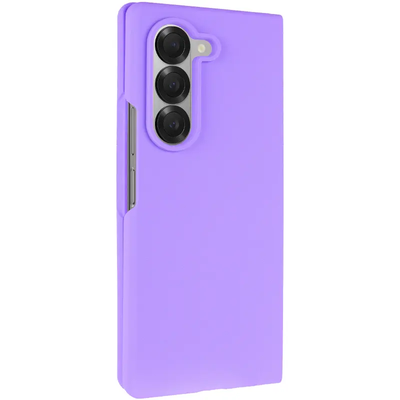 Чехол Foldables Silicone Cover Lakshmi (AAA) для Samsung Galaxy Z Fold6, Сиреневый / Dasheen, Силикон, купить оптом с доставкой