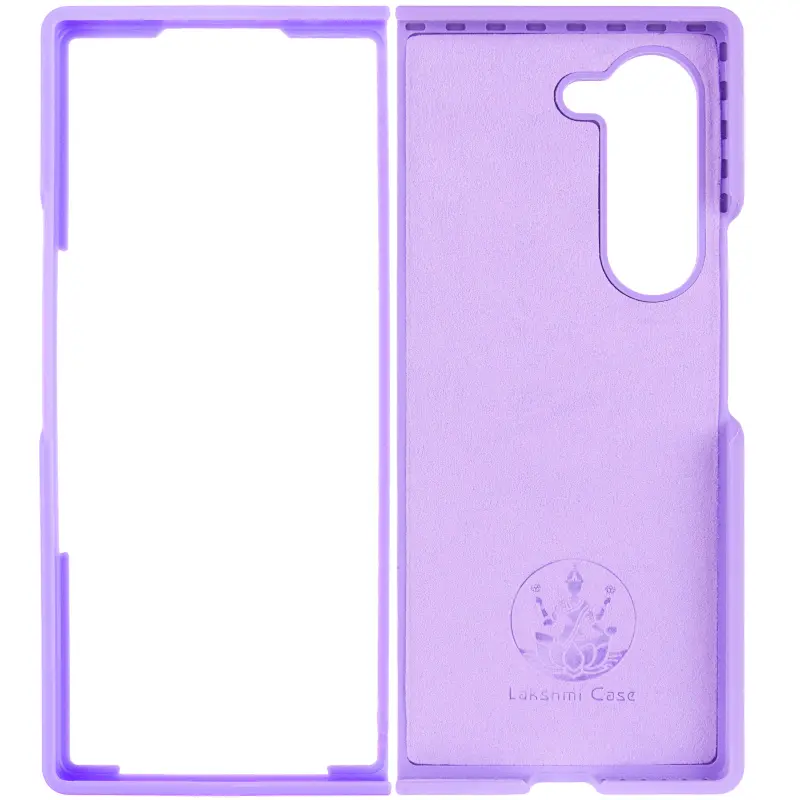 Чехол Foldables Silicone Cover Lakshmi (AAA) для Samsung Galaxy Z Fold6, Сиреневый / Dasheen 2, Силикон, купить оптом с доставкой