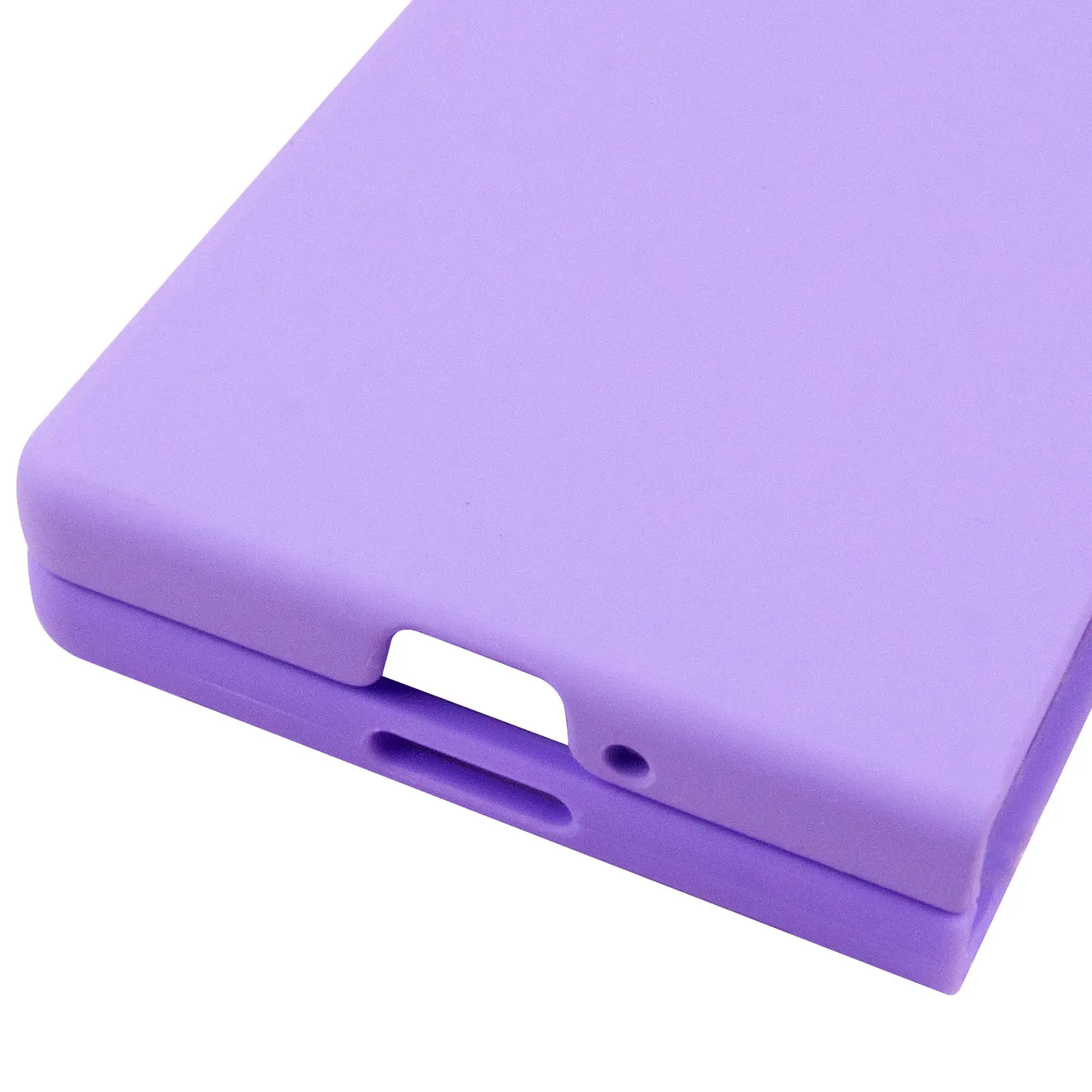 Чехол Foldables Silicone Cover Lakshmi (AAA) для Samsung Galaxy Z Fold6, Сиреневый / Dasheen 5, Силикон, купить оптом с доставкой