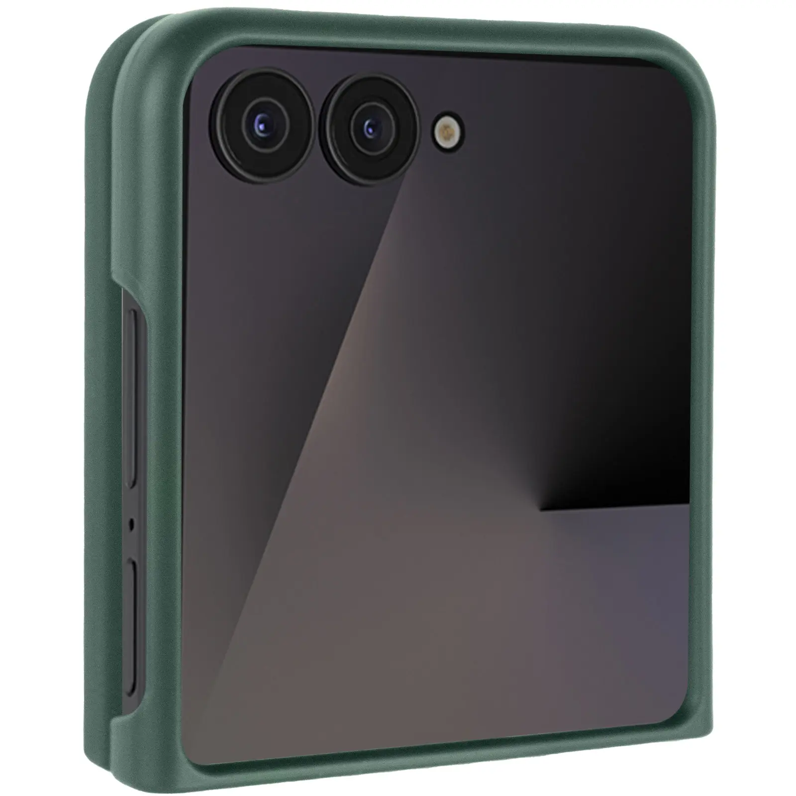 Чехол Foldables Silicone Cover Lakshmi (AAA) для Motorola Razr 50 Ultra, Зеленый / Cyprus Green, Силикон, купить оптом с доставкой