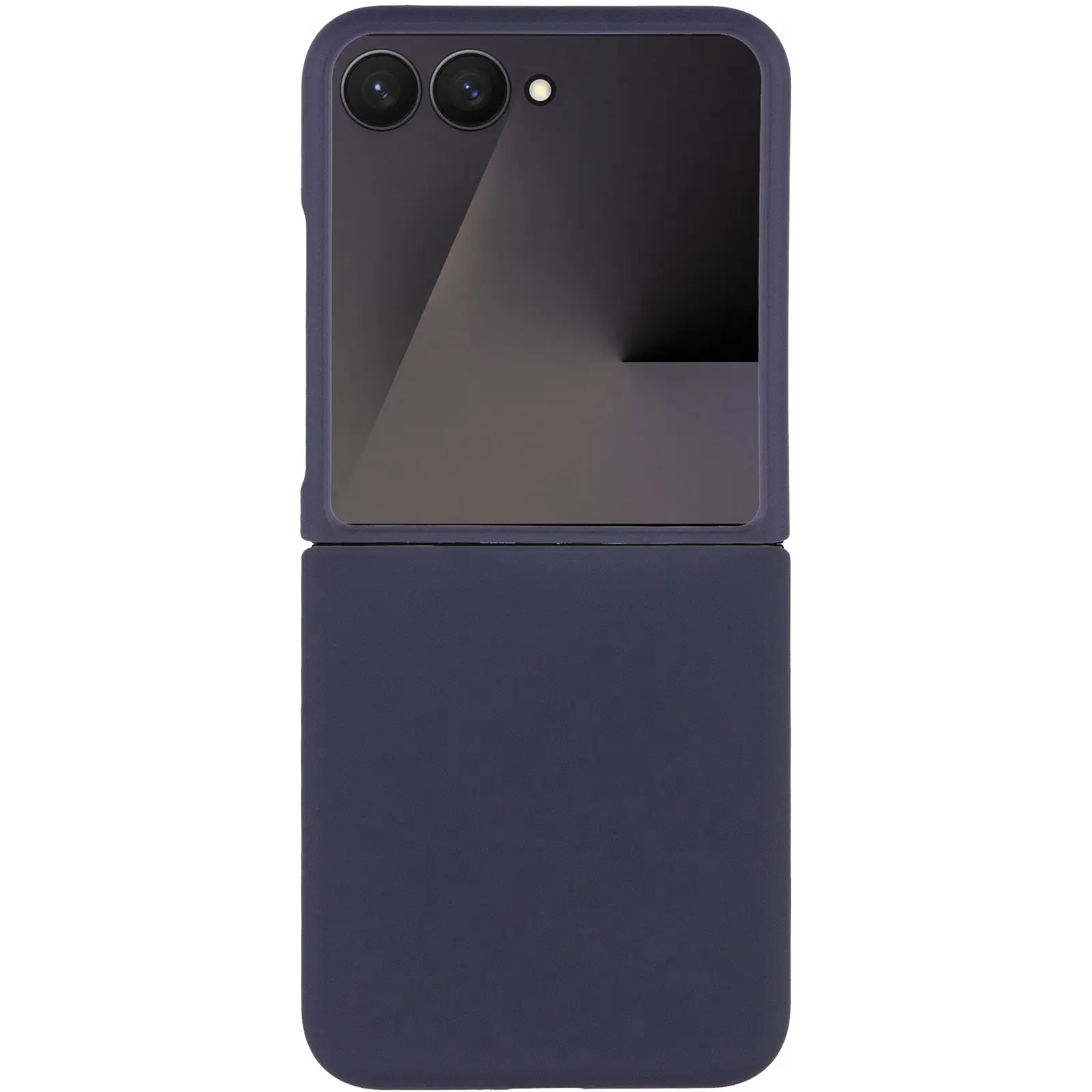 Чехол Foldables Silicone Cover Lakshmi (AAA) для Motorola Razr 50, Темно-синий / Midnight blue 1, Силикон, купить оптом с доставкой