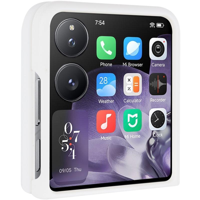 Чохол Foldables Silicone Cover Lakshmi (AAA) для Xiaomi Mix Flip 2 на малюнкі №1