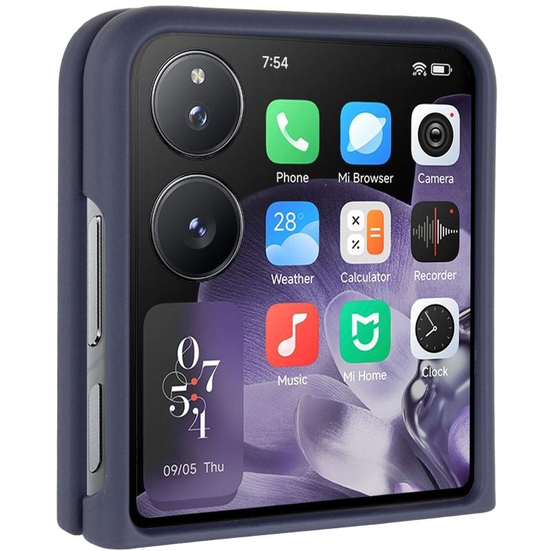 Чехол Foldables Silicone Cover Lakshmi (AAA) для Xiaomi Mix Flip 2 на картинке №1