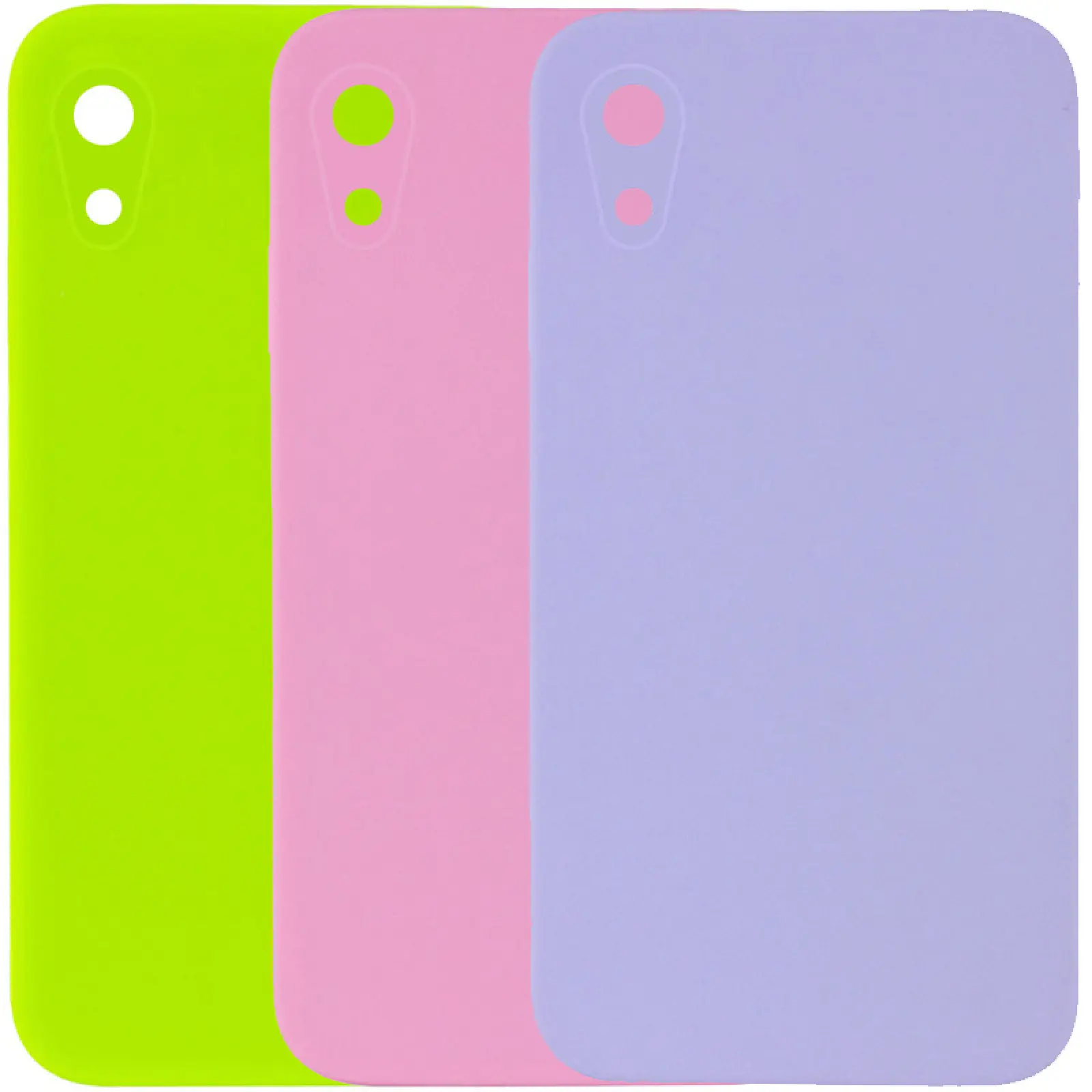 Чехол Silk Square Full Camera Protective (AA) NO LOGO для Apple iPhone XR (6.1"), Силикон, купить оптом с доставкой