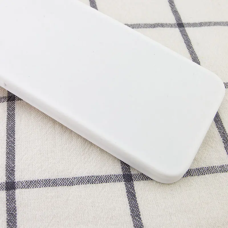 Чехол Silk Square Full Camera Protective (AA) NO LOGO для Apple iPhone XR (6.1"), Белый / White 1, Силикон, купить оптом с доставкой
