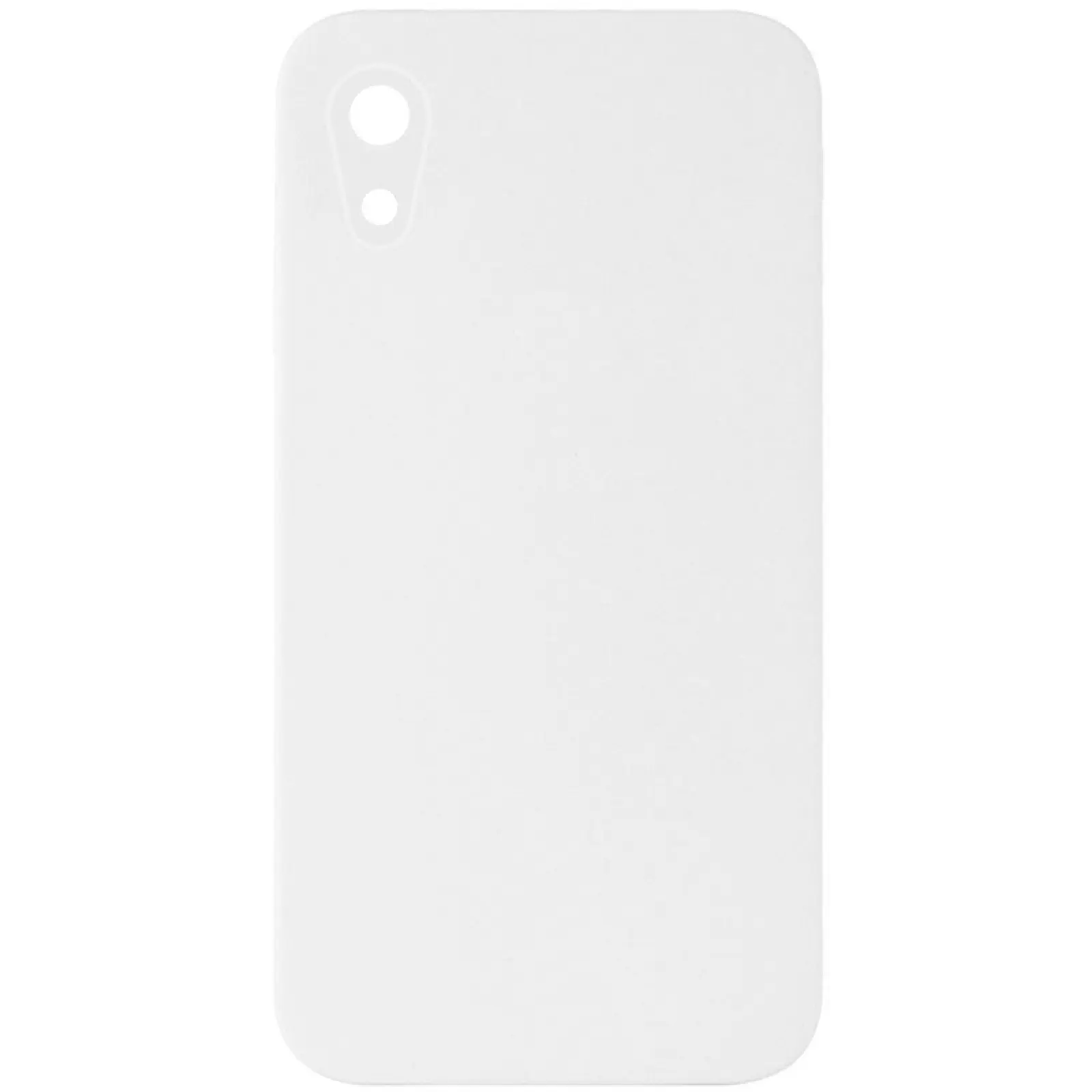 Чехол Silk Square Full Camera Protective (AA) NO LOGO для Apple iPhone XR (6.1"), Белый / White, Силикон, купить оптом с доставкой