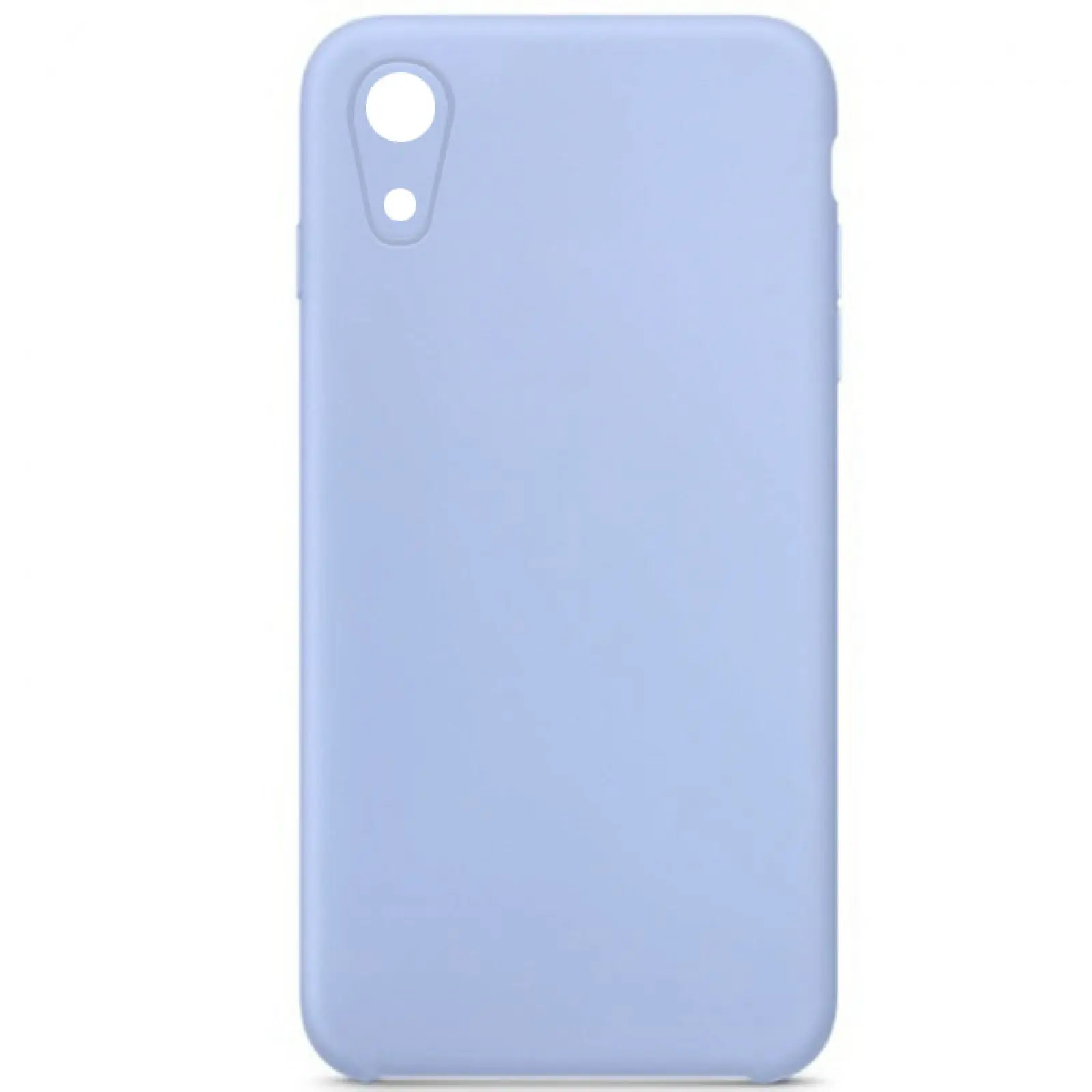 Чехол Silk Square Full Camera Protective (AA) NO LOGO для Apple iPhone XR (6.1"), Голубой / Lilac Blue, Силикон, купить оптом с доставкой
