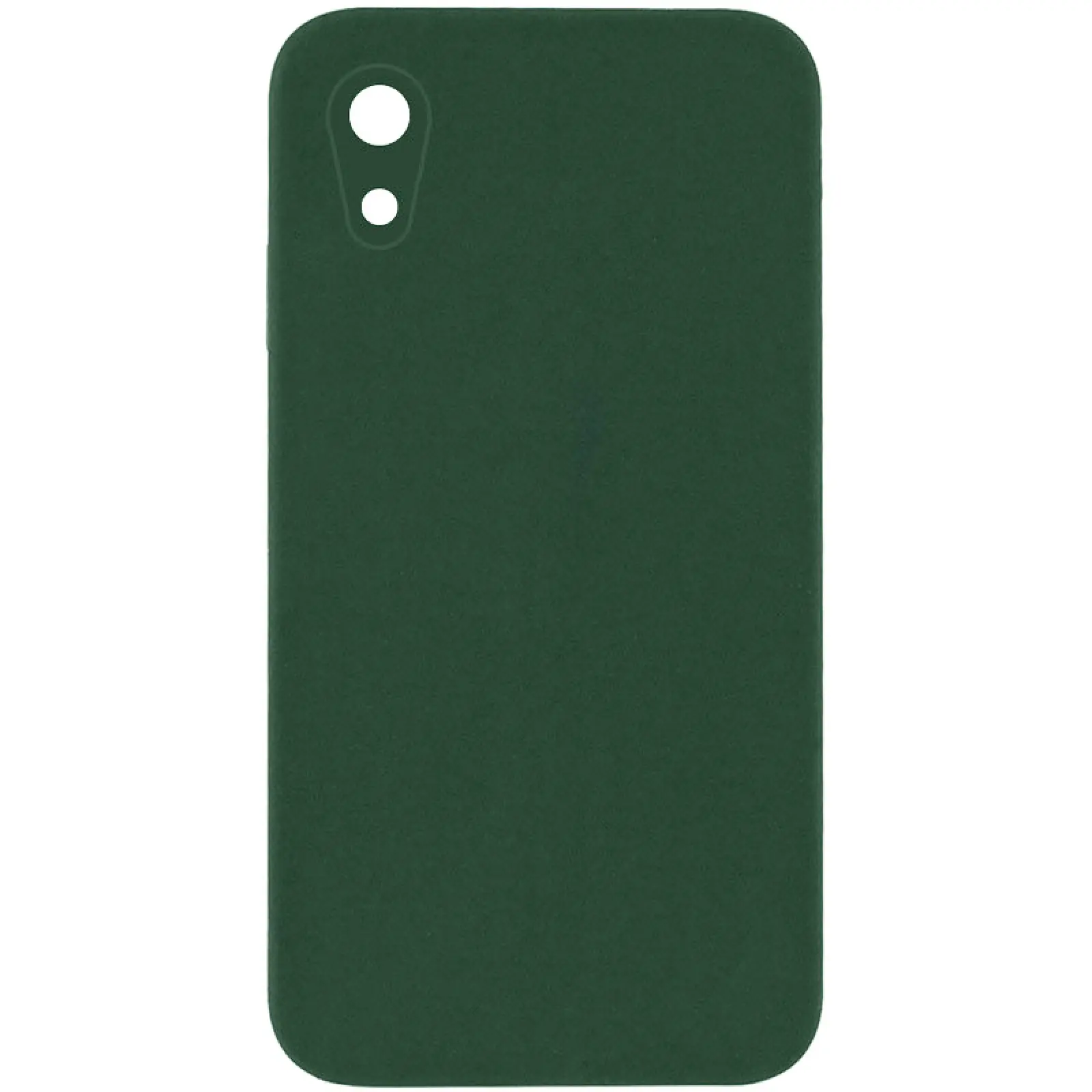 Чехол Silk Square Full Camera Protective (AA) NO LOGO для Apple iPhone XR (6.1"), Зеленый / Cyprus Green, Силикон, купить оптом с доставкой