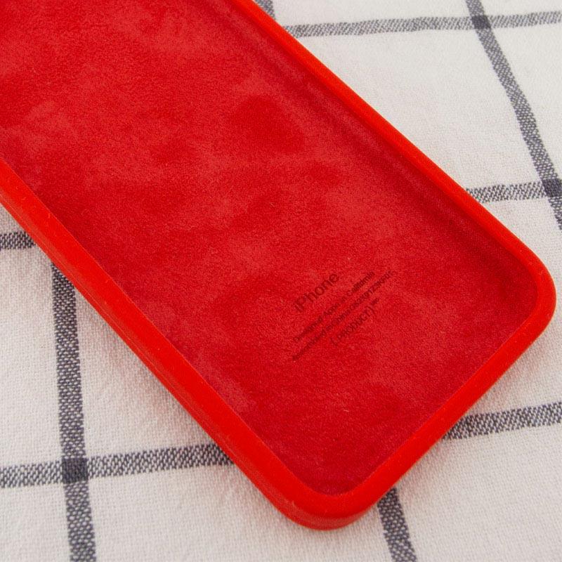 Чехол Silicone Case Square Full Camera Protective (AA) для Apple iPhone XR (6.1) | Микрофибра на картинке №2