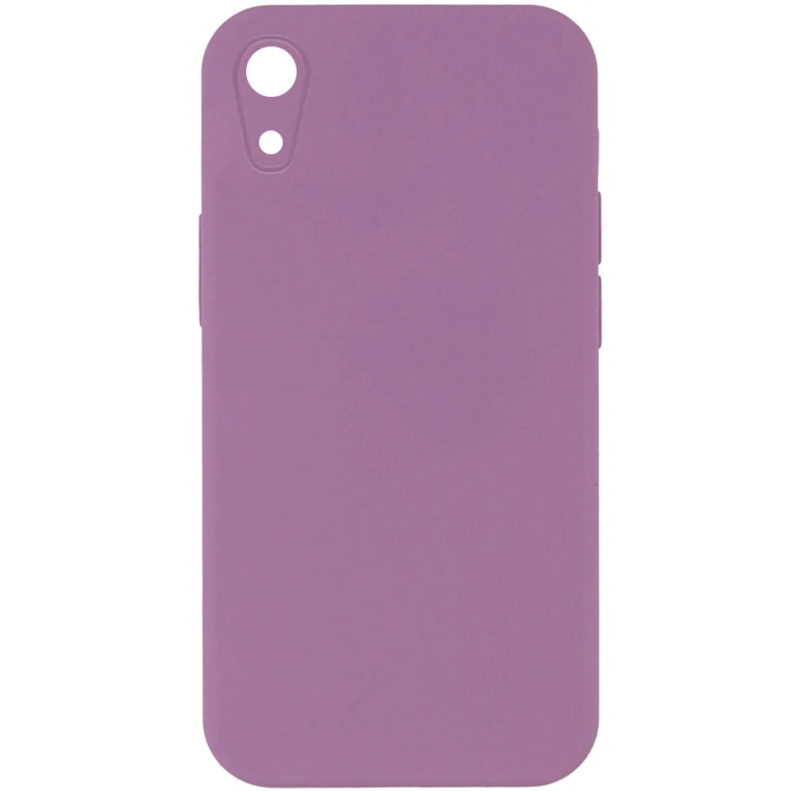 Чехол Silk Square Full Camera Protective (AA) NO LOGO для Apple iPhone XR (6.1"), Лиловый / Lilac Pride, Силикон, купить оптом с доставкой