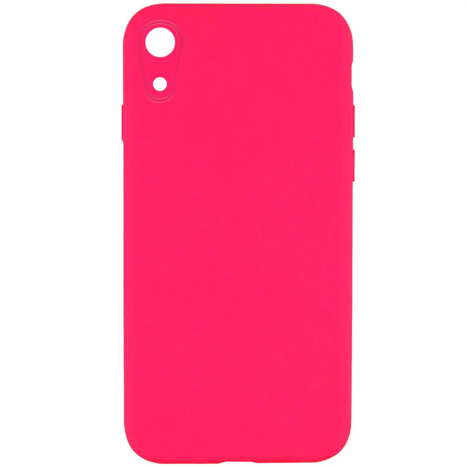Чехол Silk Square Full Camera Protective (AA) NO LOGO для Apple iPhone XR (6.1"), Розовый / Barbie pink, Силикон, купить оптом с доставкой