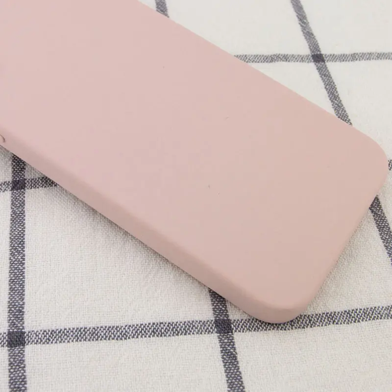 Чехол Silk Square Full Camera Protective (AA) NO LOGO для Apple iPhone XR (6.1"), Розовый / Pink Sand 1, Силикон, купить оптом с доставкой
