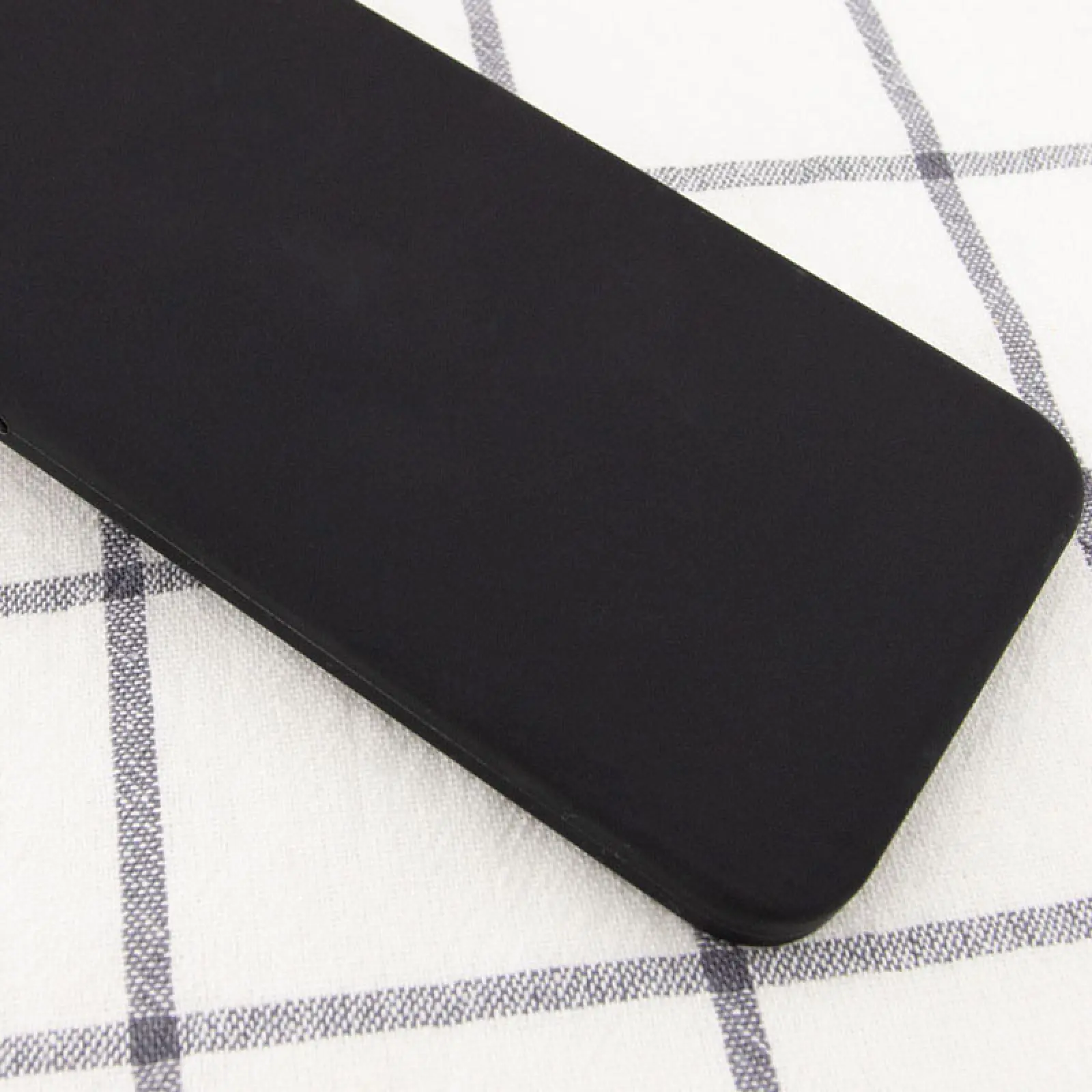 Чехол Silk Square Full Camera Protective (AA) NO LOGO для Apple iPhone XR (6.1"), Черный / Black 1, Силикон, купить оптом с доставкой