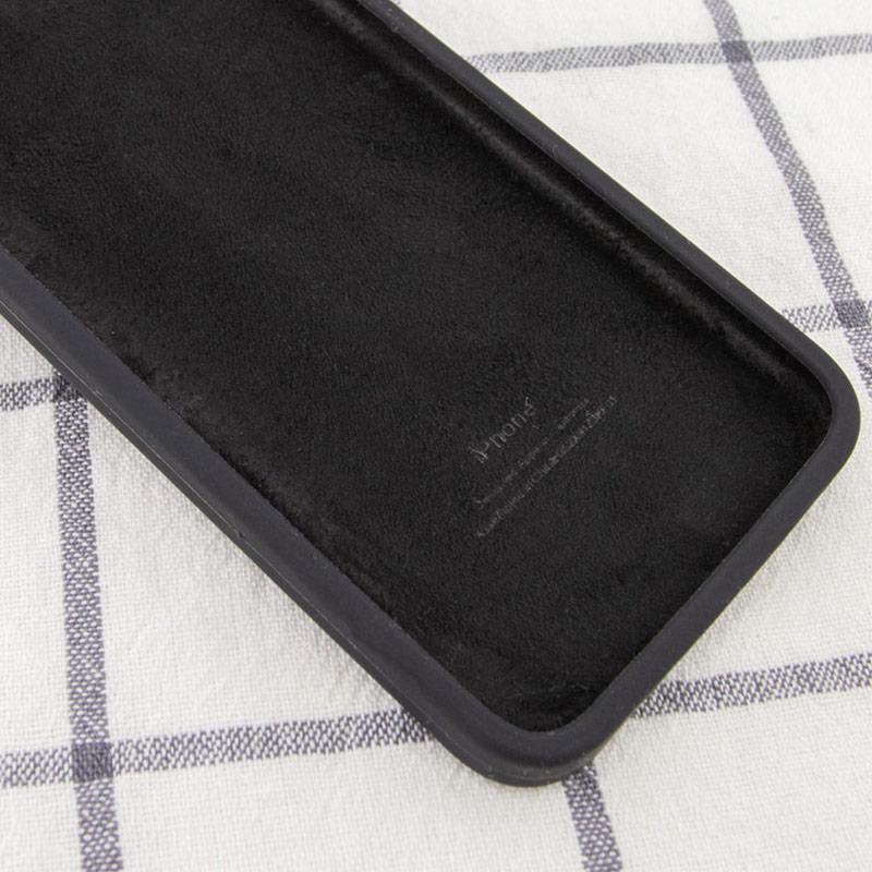 Чехол Silicone Case Square Full Camera Protective (AA) для Apple iPhone XR (6.1) | Микрофибра на картинке №3