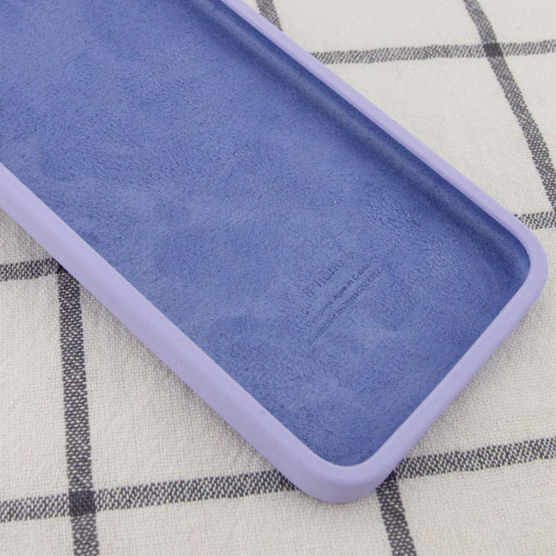 Чехол Silk Square Full Camera Protective (AA) NO LOGO для Apple iPhone 11 Pro Max (6.5"), Сиреневый / Dasheen 1, Силикон, купить оптом с доставкой