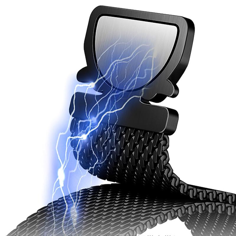 Ремешок Hoco WH16 Precioso series magnetic Milanese steel strap для Smart Watch 22mm на картинке №3