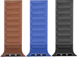 Ремешок Hoco WA23 Original series leather chain magnetic strap для Apple watch 42(ser.1-3)/44/45/49m