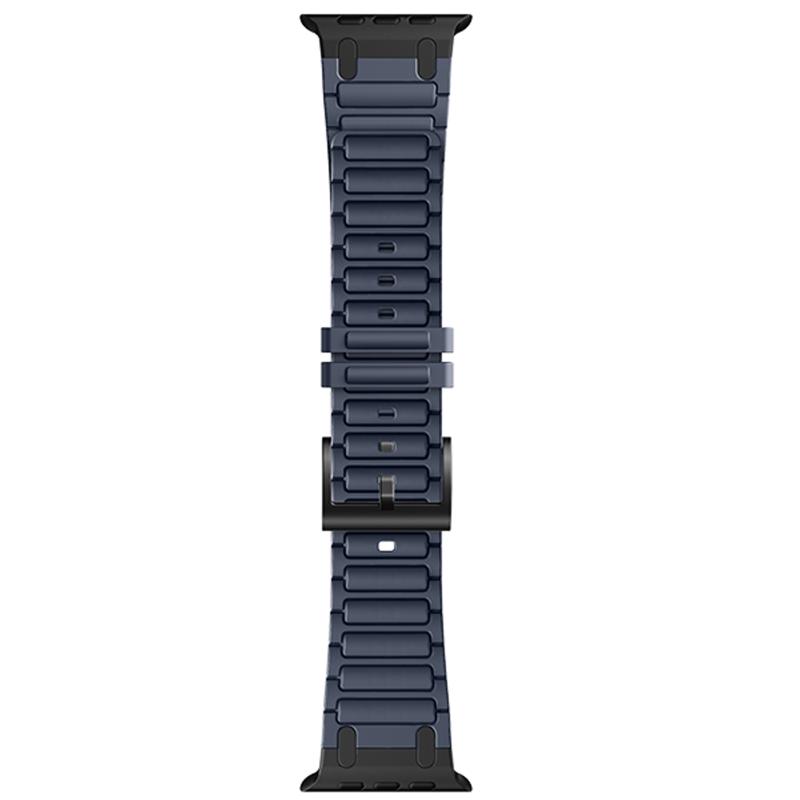 Ремінець Hoco WA35 Emir series thickened silicone strap для Apple watch 44/45/46/49mm на малюнкі №1