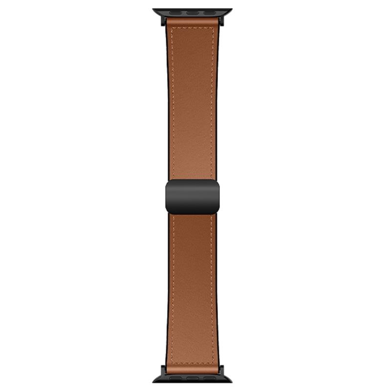 Ремінець Hoco WA34 Basic magnetic buckle silicone leather strap для Apple watch 38/40/41/42mm на малюнкі №1