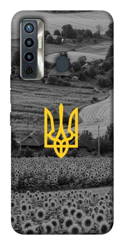 Чохол itsPrint Душа України для TECNO Camon 17 Pro, love ukraine, купити оптом з доставкою