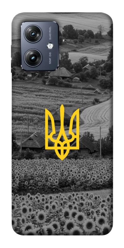 Чехол itsPrint Душа України для Motorola Moto G54, love ukraine, купить оптом с доставкой