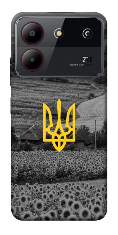 Чехол itsPrint Душа України для ZTE Blade A54 4G, love ukraine, купить оптом с доставкой