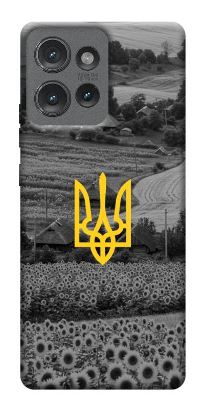 Чехол itsPrint Душа України для Motorola Edge 50, love ukraine, купить оптом с доставкой