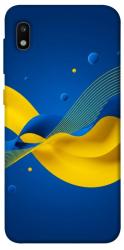 Чохол itsPrint Жовто-синя гармонія для Samsung Galaxy A10 (A105F)