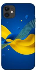 Чехол itsPrint Жовто-синя гармонія для Apple iPhone 11 (6.1")