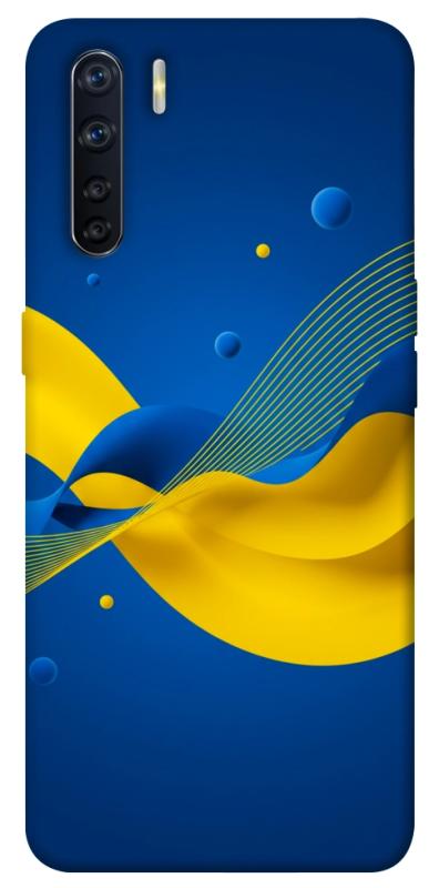 Чехол itsPrint Жовто-синя гармонія для Oppo A91, love ukraine, купить оптом с доставкой
