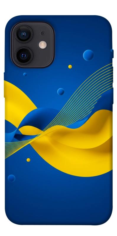 Чехол itsPrint Жовто-синя гармонія для Apple iPhone 12 mini (5.4"), love ukraine, купить оптом с доставкой