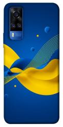 Чехол itsPrint Жовто-синя гармонія для Vivo Y51a