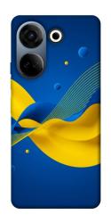 Чехол itsPrint Жовто-синя гармонія для TECNO Camon 20 Pro (CK7n)