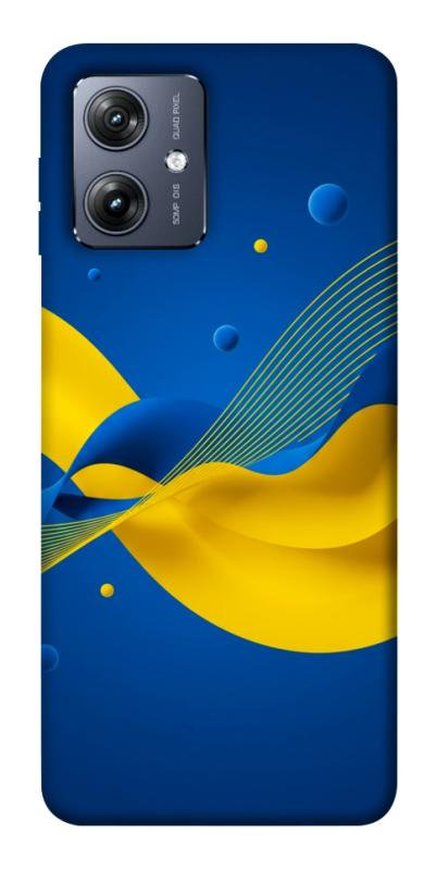 Чехол itsPrint Жовто-синя гармонія для Motorola Moto G54, love ukraine, купить оптом с доставкой
