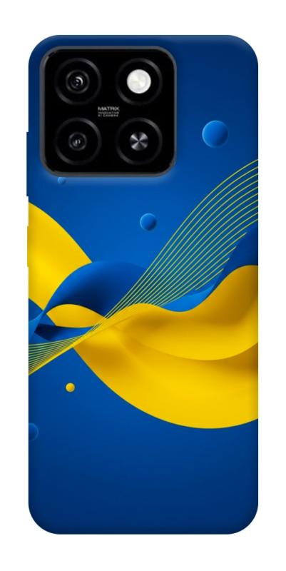 Чехол itsPrint Жовто-синя гармонія для ZTE Blade A55 4G, love ukraine, купить оптом с доставкой