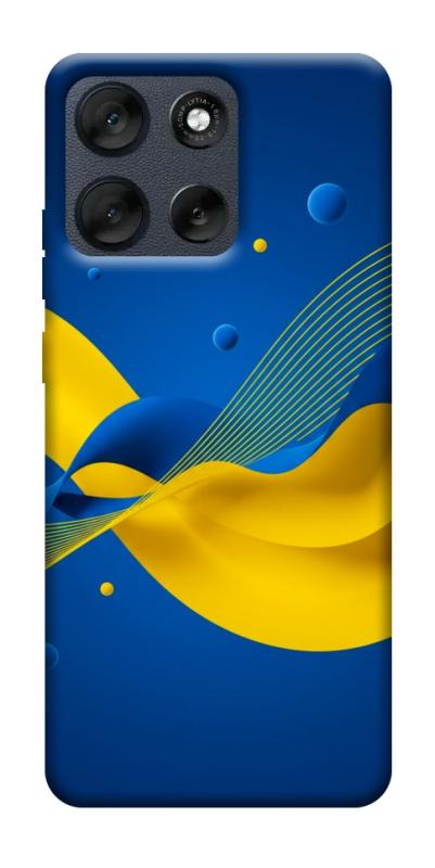 Чехол itsPrint Жовто-синя гармонія для Motorola Moto G56 5G, love ukraine, купить оптом с доставкой