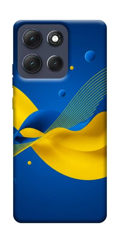 Чехол itsPrint Жовто-синя гармонія для Motorola Moto G86 Power, love ukraine, купить оптом с доставкой