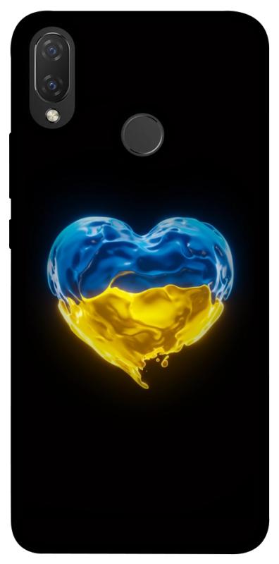 Чехол itsPrint Серце України для Huawei P Smart+ (nova 3i), love ukraine, купить оптом с доставкой