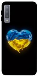 Чехол itsPrint Серце України для Samsung A750 Galaxy A7 (2018)