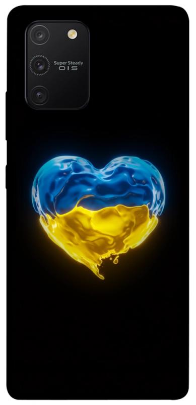 Чехол itsPrint Серце України для Samsung Galaxy S10 Lite, love ukraine, купить оптом с доставкой