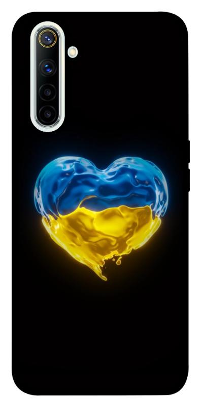 Чехол itsPrint Серце України для Realme 6, love ukraine, купить оптом с доставкой