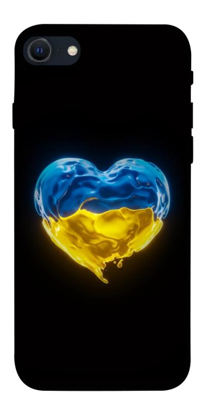 Чехол itsPrint Серце України для Apple iPhone SE (2020), love ukraine, купить оптом с доставкой