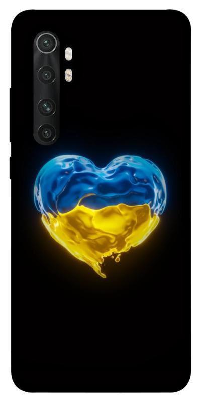 Чехол itsPrint Серце України для Xiaomi Mi Note 10 Lite, love ukraine, купить оптом с доставкой