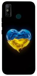 Чехол itsPrint Серце України для TECNO Spark 6 Go