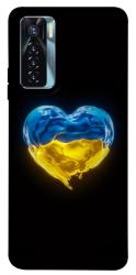 Чехол itsPrint Серце України для TECNO Camon 17 Pro