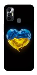 Чехол itsPrint Серце України для TECNO Spark 7